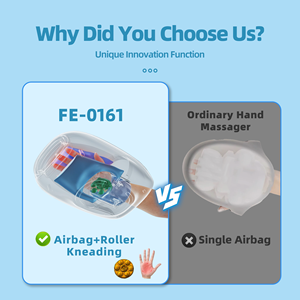 2024 Neue I-Touch Funktionierende kabellose Wärmekompression Vibration Hand-Typ Therapie-Massage Japan für Arthristen und Karpaltunnel - Product Image 5