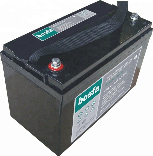 Battery Vrla 12v 100 Ah sealed Maintenance Free Lead Acid Rechargeable Battery 12v 100ah