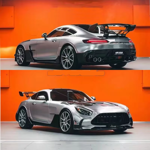 Pour Mercedes-Benz <span class=keywords><strong>AMG</strong></span> <span class=keywords><strong>GT</strong></span> <span class=keywords><strong>Black</strong></span> <span class=keywords><strong>Series</strong></span>, modification de carrosserie large, mise à niveau BS, pare-chocs avant et arrière, capot, aileron arrière, kits de carrosserie, pare-chocs - Product Image 5