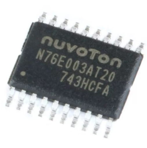 Original and Brand New N76E003AT20 Integrated Chip Electronic Components Diode Resistor Capacitor with BOM Service in STOCK