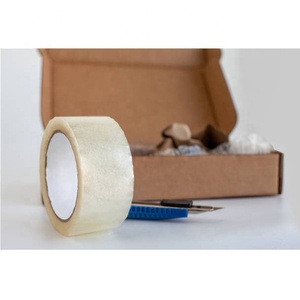 Yalanpack Bopp Jumbo CuộN cintas adhesiva bán buôn tự dính trong suốt rõ ràng vàng đóng gói băng - Product Image 4