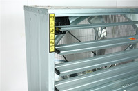 Ventilateur axial mural robuste pour l'évacuation et la circulation de l'air dans les bâtiments industriels 220V/380V Contrôle tactile et par bouton