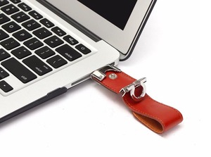Clé USB en cuir PU la plus vendue, 8 Go, 4 Go, 16 Go, 32 Go, 64 Go, clé USB en forme de clé, clé USB en forme de clé - Product Image 4