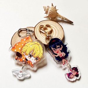 Wholesale <b>Personalized</b> <b>Keychain</b> Factory Made Custom Design Celebrity Mini Acrylic <b>Keychain</b> - Product Image 6