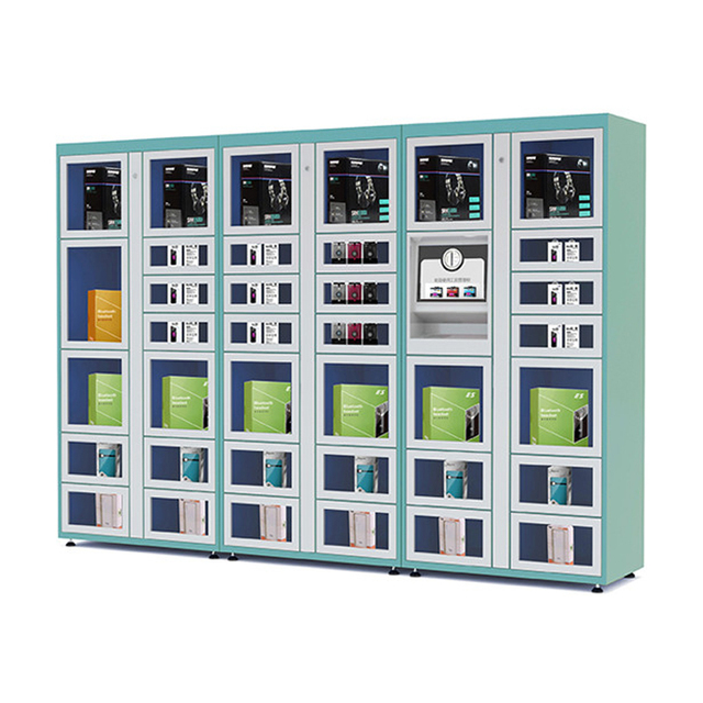 Drugs Medicines Pharma Vending Machines Kiosk Vending Locker With Remote Control System