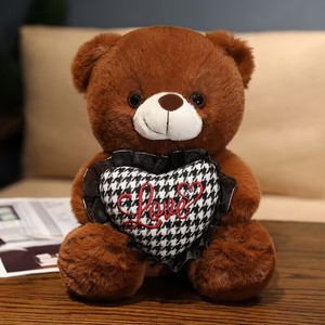 Offre Spéciale en peluche Rose ours en peluche poupée jouet doux en peluche embrasser coeur ours jouet romantique plomb en peluche ours saint valentin cadeau pour <span class=keywords><strong>fille</strong></span> - Product Image 3