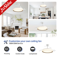 1stshine chambre à coucher électrique lustre décoratif télécommande lustre intelligent bldc moderne led ventilateur de plafond avec lumière