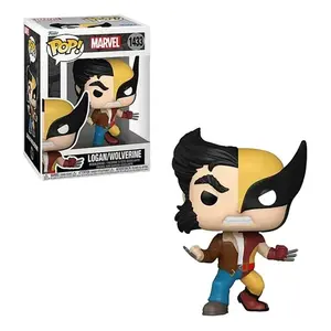 Marvel Comics Logan/Wolverine Pop! Set di Figure in vinile giocattoli d'azione in stile militare per la raccolta di scatole giocattolo modello di supereroi - Product Image 1