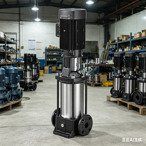 Pompe centrifuge verticale multi-étages personnalisée, pompe haute pression OEM/ODM pour circulation industrielle et système HF-GLF01 Pressu - Product Image 4