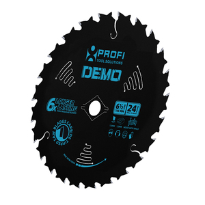 6-1/2 inch 165mm TCT Circular Saw Blade 24T for <b>Framing</b> and Demolition Wood Cutting with Nails Professional Grade - Product Image 6