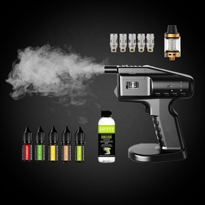 Profesional Sabor <span class=keywords><strong>Blaster</strong></span> Set Mini Smoke Gun Machine Hand para tienda - Product Image 2