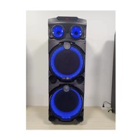 Système de haut-parleurs subwoofer au design innovant avec éclairage RGB vibrant et fonction de synchronisation TWS BT 5.3 pour les fêtes en extérieur