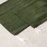 Pochette de rangement en coton naturel écologique en gros, sac à cordon personnalisé pour cadeaux alimentaires