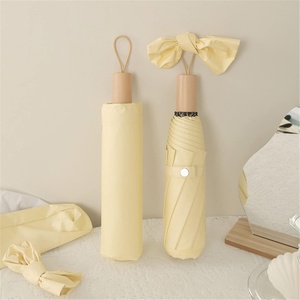 Semi <b>Automatic</b> Wholesale Supplier Print Three Folding Mini <b>Automatic</b> Opening Close <b>Umbrella</b> <b>Automatic</b> <b>Umbrella</b> With Gifts - Product Image 3