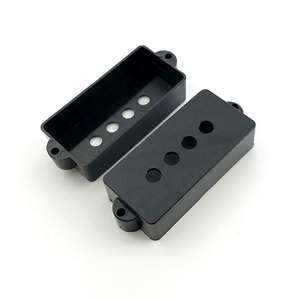 <span class=keywords><strong>Housse</strong></span> de micro pour <span class=keywords><strong>guitare</strong></span> basse ABS <span class=keywords><strong>4</strong></span> cordes, blanc et noir - Product Image 3