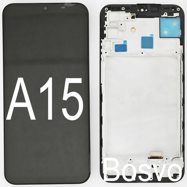 For samsung A15 Screen Display With Touch Digitizer Assembly