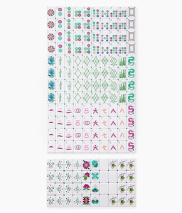 Juego de Fichas de Mahjong y Póker de Acrílico de Lujo Americano Personalizado, Moderno, Portátil, Resistente al Agua, para 4 Jugadores - Product Image 3