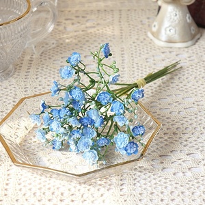 Fiori Artificiali in Plastica Gypsophila Mini Scena Primaverile 6 Piccoli Rami Fiori Finti a Stella per Decorazioni Casa Fotografia - Product Image 2