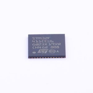 MCU STM32F411CEU6 de 32 bits ARM Cortex M4 RISC con 512KB de Flash, 3.3V, 48 pines, encapsulado UFQFPN EP en bandeja - Product Image 1