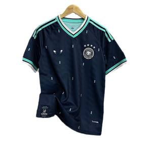 德国球衣球员版德国足球队服短袖V领成人夏季T恤 - Product Image 5