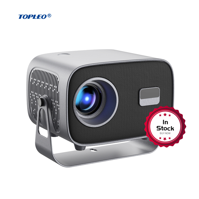Topleo Android Projector 4k Full hd Screen Video Mini Home LCD Portable Android 11 Smart Projector