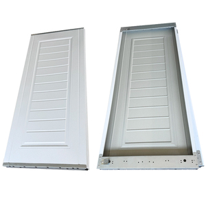 Moderna hoja <span class=keywords><strong>de</strong></span> hierro <span class=keywords><strong>de</strong></span> acero <span class=keywords><strong>de</strong></span> una sola capa abatible <span class=keywords><strong>puerta</strong></span> <span class=keywords><strong>de</strong></span> <span class=keywords><strong>garaje</strong></span> manual eléctrica operable <span class=keywords><strong>para</strong></span> uso al aire libre en fábricas almacenes campos - Product Image 5