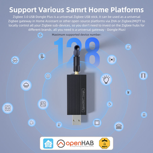 LangYeao Zigbee 3.0 USB Dongle Plus TI CC2652P, prend en charge Home Assistant Zigbee2MQTT ZHA, antenne 20dBm 5dBi - Product Image 5