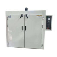 Horno industrial grande Caja de secado de partículas de plástico de doble puerta Horno industrial termostático inteligente