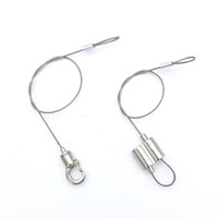1.0mm 1.5mm Plafond de Fixation En Acier Inoxydable Pince-Fil Câble Pour Élèvent des Lumières Acoustique Plafond Suspension Ki