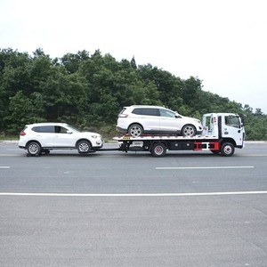 Dongfeng <b>Flatbed</b> Towing Wrecker <b>Truck</b> 4x2 3Ton 4Ton 5Ton Road Wrecker <b>Truck</b> for Road Vehicle Rescue - Product Image 3