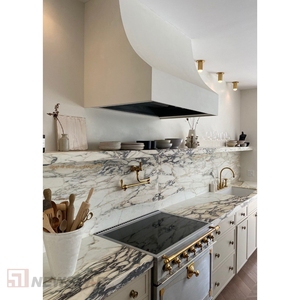 Encimera de Cocina de Mármol Monete Personalizada para Decoración de Hoteles, Apartamentos y Villas - Product Image 1