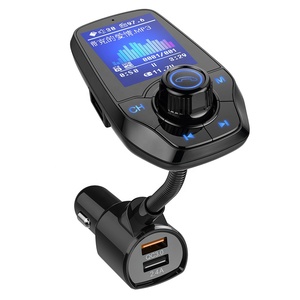 Agetunr T26D Bluetooth FM <span class=keywords><strong>modulador</strong></span> 3 USB carga rápida tarjeta SD Puerto AUX Bluetooth coche FM Mp3 reproductor de música coche transmisor FM - Product Image 3