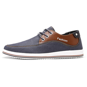 Chaussures décontractées en toile respirantes pour hommes, grandes tailles, vente en gros, faible MOQ - Product Image 5
