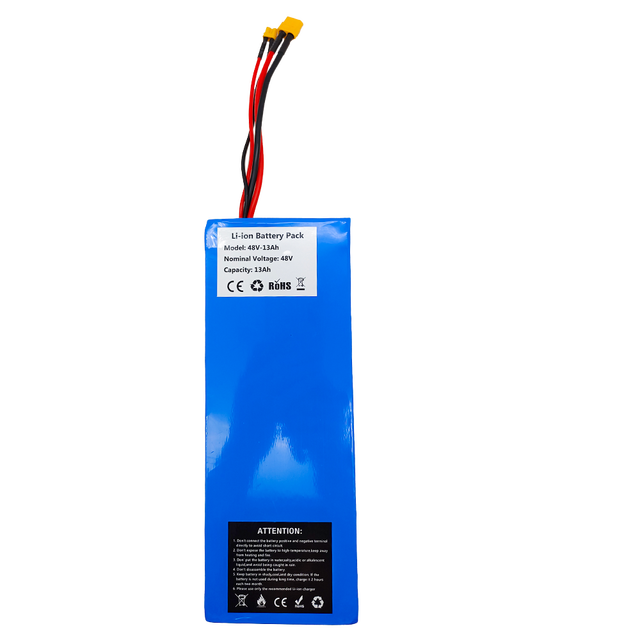 High Capacity Long Lasting Power Li Ion 48V 13Ah Lithium Battery for Electric Scooter