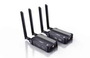 4K 350M HD MI <b>Wireless</b> Video Transmitter and Receiver Use for Live Streaming <b>Cameras</b> Meeting Home Outdoor Shooting LED Displayer - Product Image 2