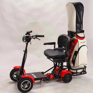 2021 Hot <strong>Sale</strong> Transformer Foldable 4-wheel <strong>Mobility</strong> Car <strong>Scooter</strong> with Seat with Backrest - Product Image 2