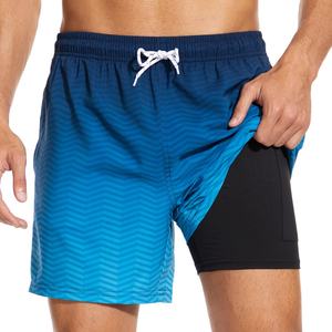 กางเกงขาสั้นชายหาดพิมพ์ลายโพลีเอสเตอร์สำหรับผู้ชายสไตล์ลำลองฤดูร้อน  ไซส์ใหญ่  ลายสัตว์  เหมาะสำหรับใส่เล่นน้ำทะเลที่ฮาวาย - Product Image 3