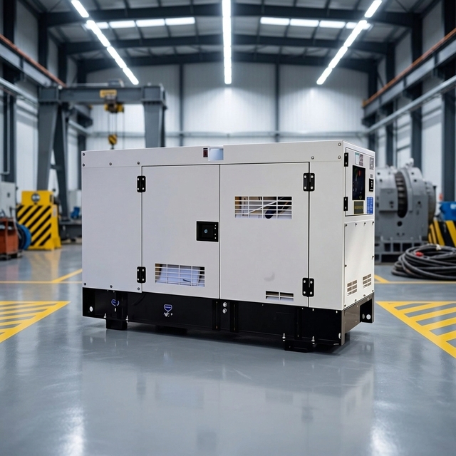 Diesel Generator with Original UK Engine 10-100kw High Quality Silent Type Auto Start ATS Generator