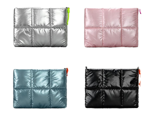 New Arrival Wholesale Puffer <strong>Lap</strong> <strong>Top</strong> Sleeve Tote Bag Unisex Quilted Cross Body Bag Waterproof Puffer Hand Bags with Strap - Product Image 1