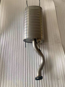 Silenciador trasero del mercado de accesorios, montaje del sistema de escape Land Cruiser 4500 Diesel, espejo de acero inoxidable pulido, 1,5mm de espesor Yueyang - Product Image 2