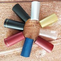 Capsules de film thermorétractables colorées de taille personnalisée en usine pour bouteille de vin