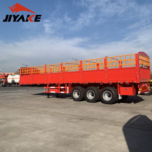 New 13 Meters 3axle Hauler Steel Semi-<strong>Trailer</strong> <strong>Second</strong> <strong>Hand</strong> <strong>Car</strong> Carrier Cargo <strong>Trailers</strong> Fence Cargo Semi <strong>Trailer</strong> <strong>for</strong> <strong>Sale</strong> in Africa - Product Image 4