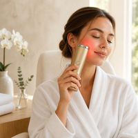 Appareil de luminothérapie LED portable à lumière rouge pour la maison, anti-âge et raffermissant, design compact, vente en gros
