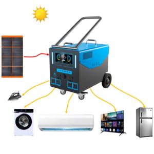 Station d'alimentation portable LiFePO4 2000W 3000W 3500W 6000W, <span class=keywords><strong>batterie</strong></span> <span class=keywords><strong>externe</strong></span> haute puissance pour voiture, camping-car et usage domestique - Product Image 1