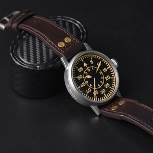 Hruodland-Reloj de pulsera automático Retro para hombre, 42mm, cristal de zafiro, PT5000 SW200, 10ATM, mecánico, luminoso, de dos colores - Product Image 2