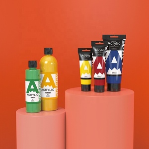 Peintures acryliques professionnelles AUREUO OEM personnalisées pour artistes, haute qualité, séchage rapide, plusieurs couleurs - Product Image 1