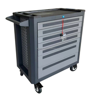Carro cajón de 7 capas de alta calidad, carro de herramientas aislado, caja de herramientas, gabinete con asa y ruedas