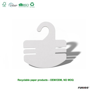 Colgador de Papel Reciclado Ecológico con Certificación FSC, Antideslizante, Estilo Vintage, para Baberos de Bebé - Product Image 1