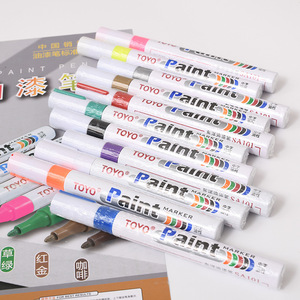 Marcador de Pintura Toyo SA101, Tinta Permanente a Base de Aceite, Rotulador de Retoques de Color, Resistente al Agua y a las Manchas, Marcador para Neumáticos - Product Image 3