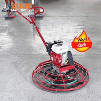 ZUJI ZJ90 Hochleistungs-Benzin-Betonglätter mit 5,5 PS, 150 U/min, 8-10 cm Arbeitsmenge, 65 kg Motorgetriebe